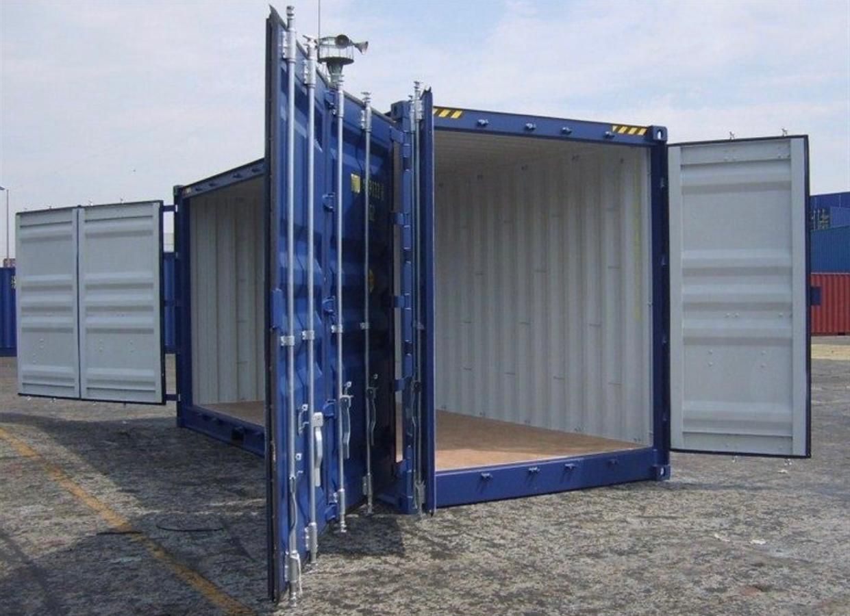 CONTENTOR DE TRANSPORTE DE 20 PÉS COM PORTA DUPLA - Image 3