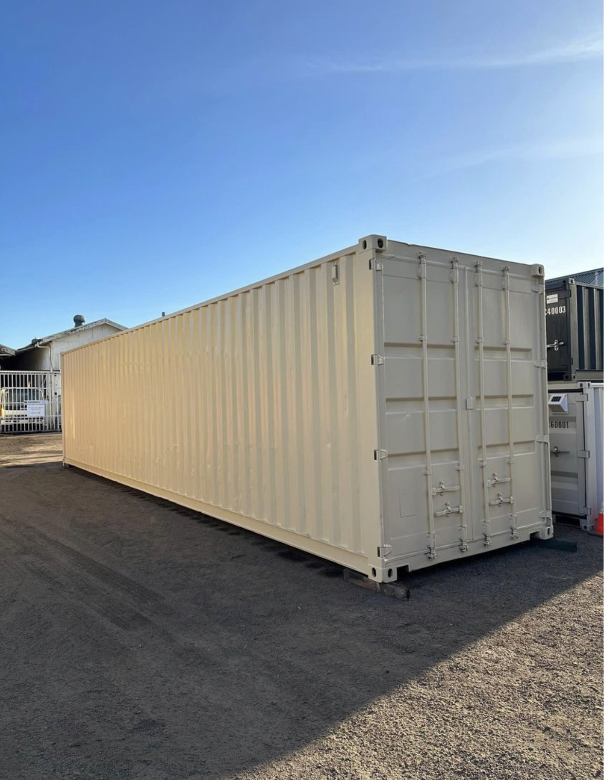 Contentor de 40' x 8' pés com rodas - Image 3