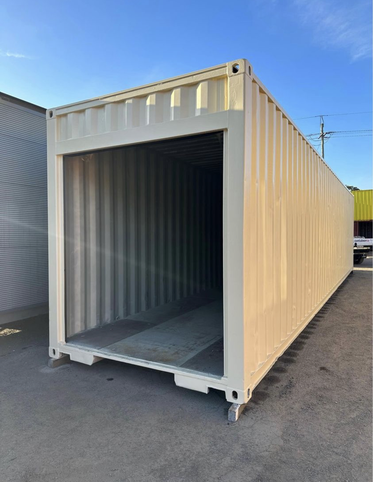 Contentor de 40' x 8' pés com rodas - Image 2