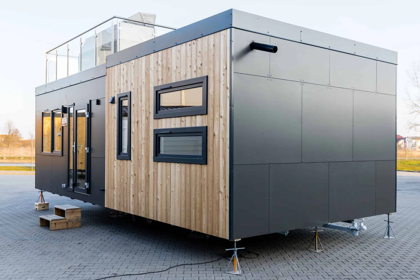 Casa móvel Malta Haus com 2 quartos e terraço no último piso. - Image 21