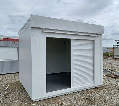 Contentor comercial 300×350 com persianas frontais bipartidas - Image 3